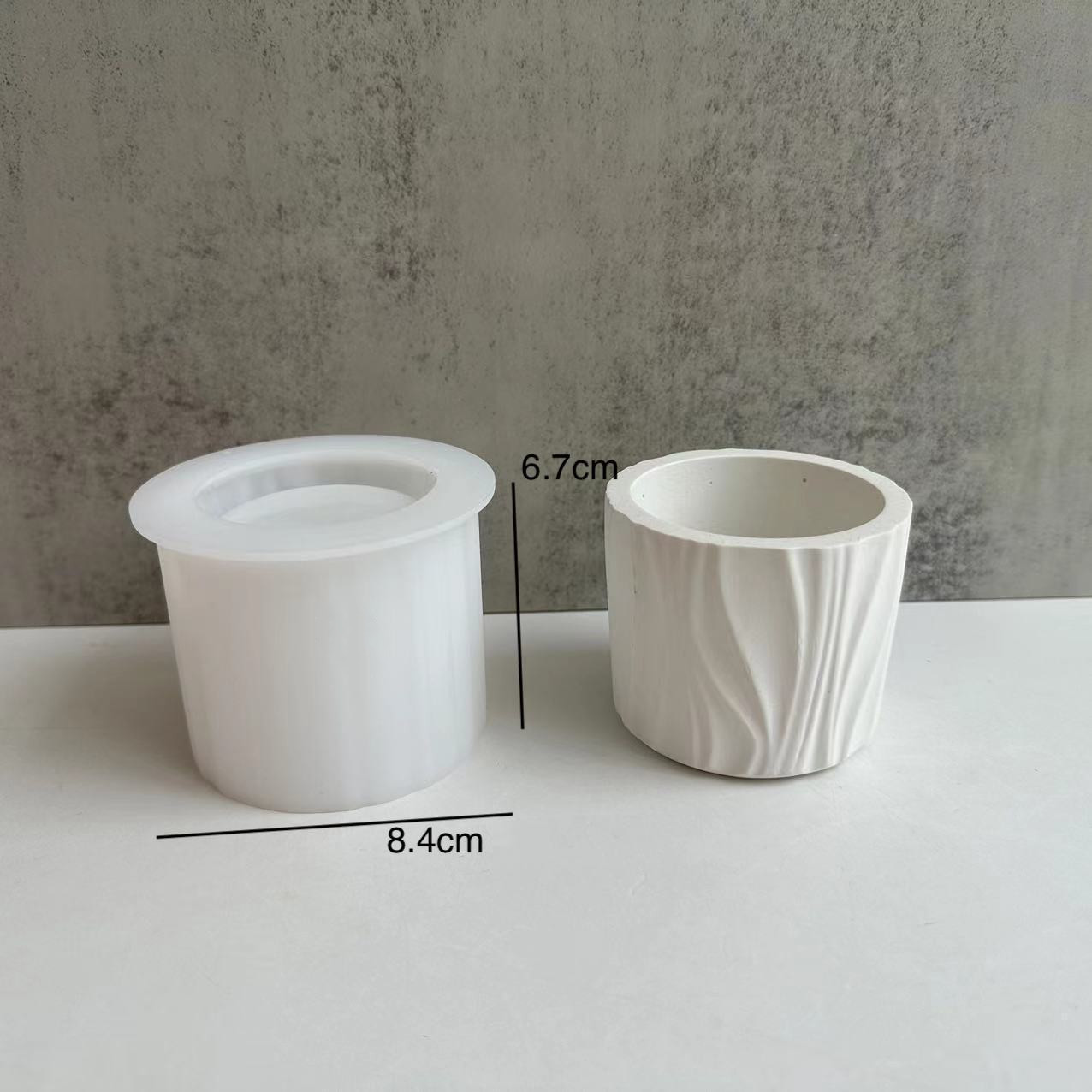 Gips gefütterte Kerze Tasse Si – Potsticker Mold Bewertung und Preis