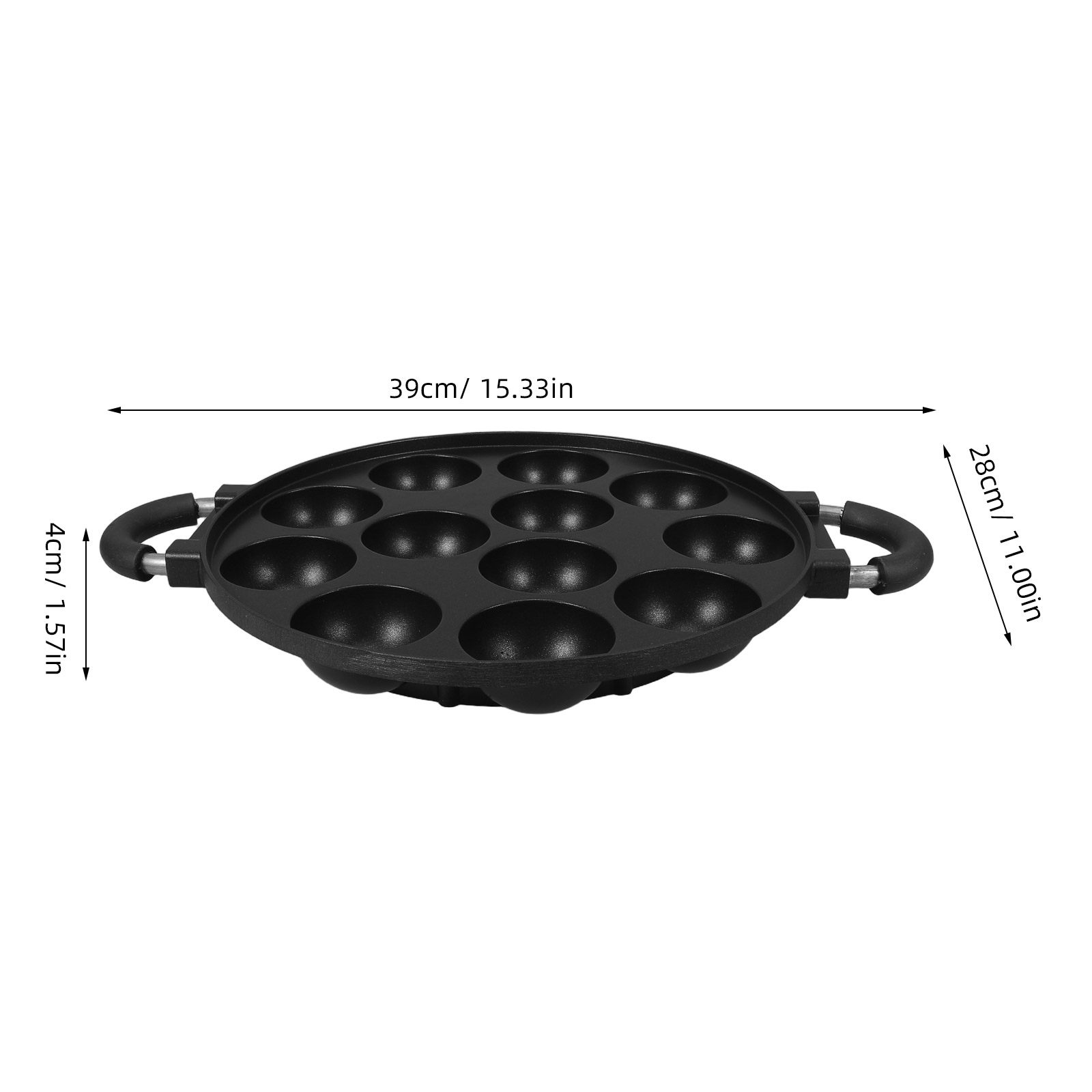 12-Loch-Takoyaki-Pfanne, antih – Takoyaki Grill Plate Bewertung und Preis