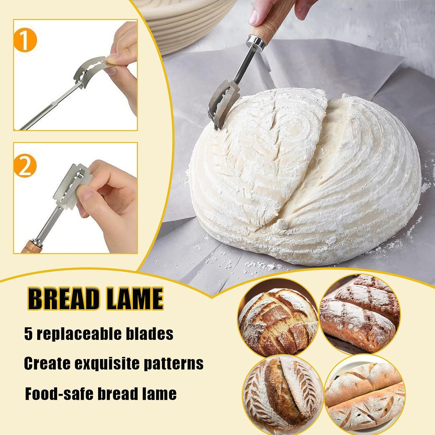 Sauerteigbrot-Backzubehör, ein – Danish Pancake Pan Bewertung und Preis